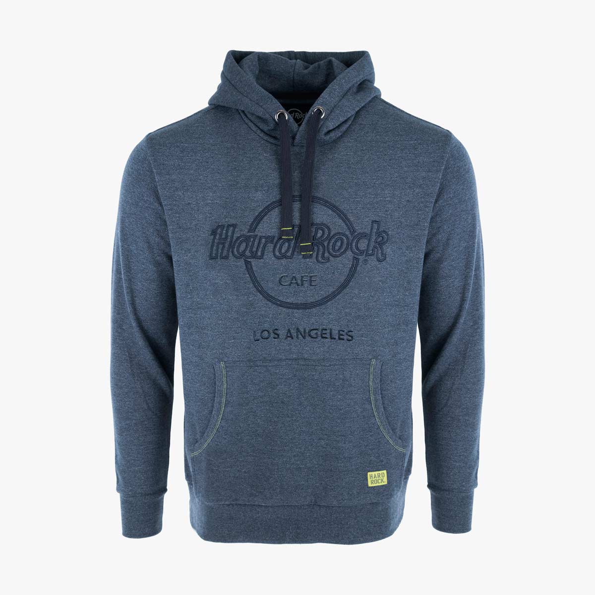 Adult Fit Raised Embroidered Logo Hoodie in Denim Blue image number 1